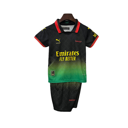 AC Milan 25/26 Special Edition - Black - Kids Kit