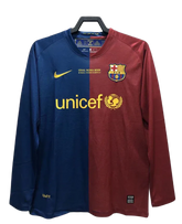 Barcelona 08/09 I Home Jersey - Long Sleeve Retro Version