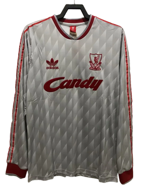 Liverpool 89/91 II Away Jersey - Long Sleeve Retro Version