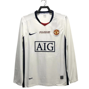 Manchester United 08/09 II Away Jersey - Long Sleeve Retro Version