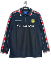 Manchester United 1998 Goalkeeper Black Jersey - Retro Version