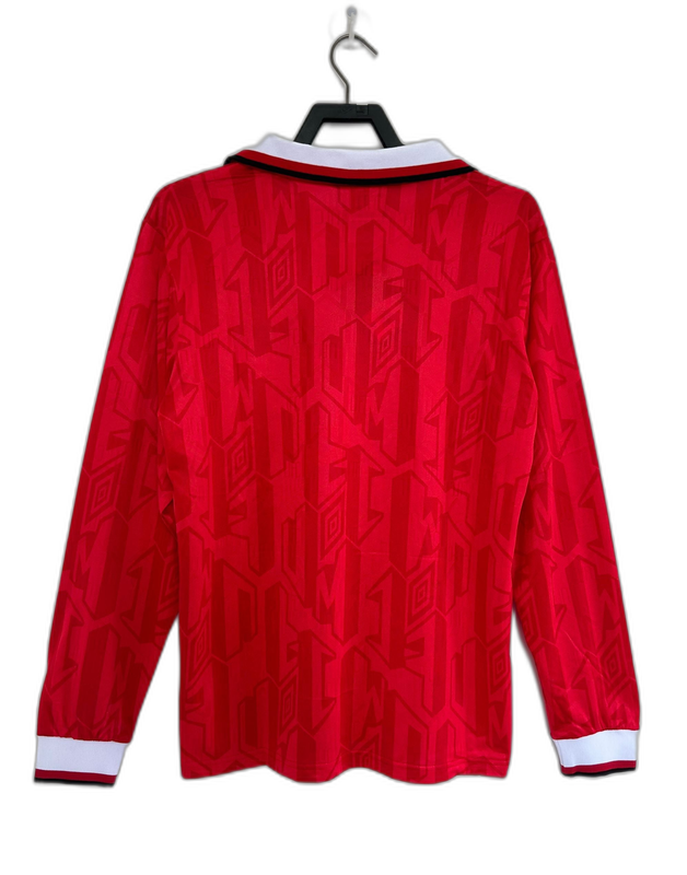 Manchester United 92/94 I Home Jersey - Long Sleeve Retro Version