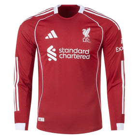 Liverpool 25/26 I Home Jersey - Long Sleeve